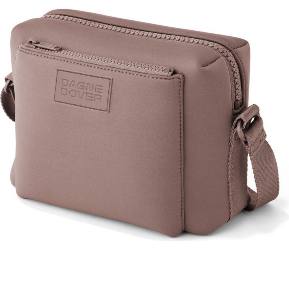 Dagne Dover Micah Water Resistant Cross Bodh bag in DUNE. NWT!